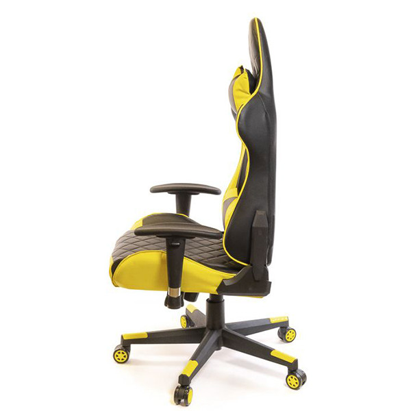 Крісло геймерське АКЛАС Пегас PL RL Чорно-жовтий-2