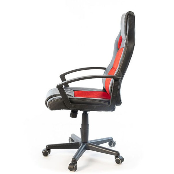 Крісло геймерське АКЛАС Анхель NEW PL TILT Чорно-червоний-2