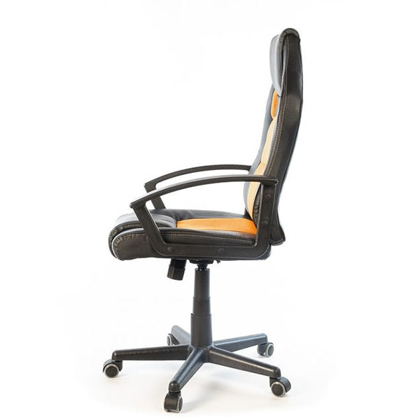 Крісло геймерське АКЛАС Анхель NEW PL TILT Чорно-жовтогарячий-2