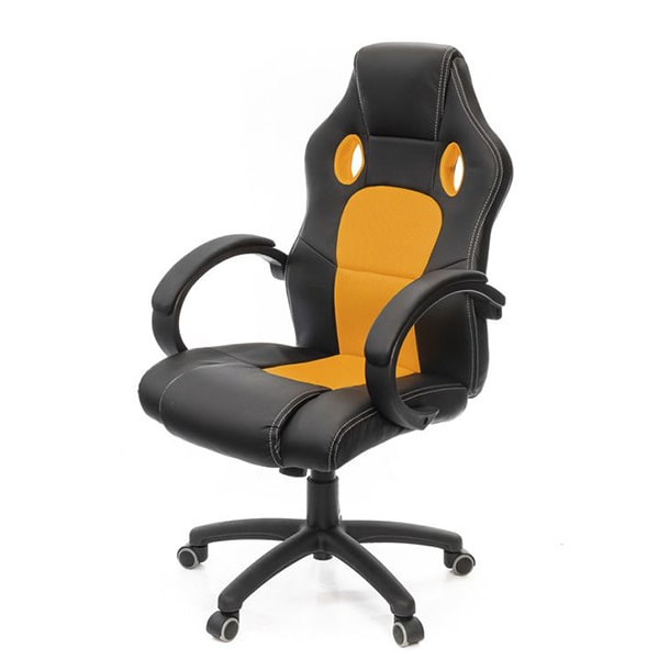 Кресло геймерское АКЛАС Анхель PL TILT Чёрно-оранжевый Кресло геймерское АКЛАС Анхель PL TILT Чёрно-оранжевый-0