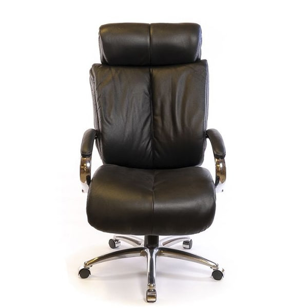 Кресло руководителя АКЛАС Аризона Soft CH MB Чёрный-1