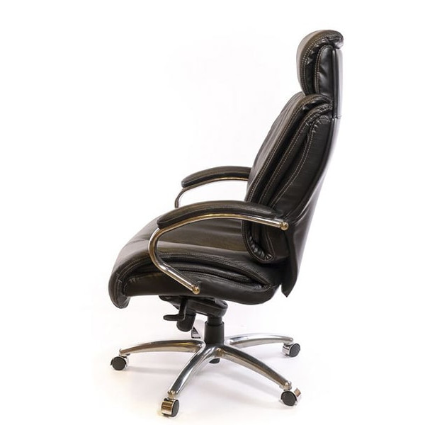 Кресло руководителя АКЛАС Аризона Soft CH MB Чёрный-2