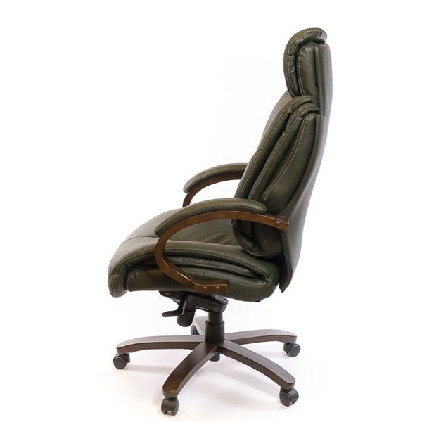 Кресло руководителя АКЛАС Аризона Soft EX MB Зелёный-2