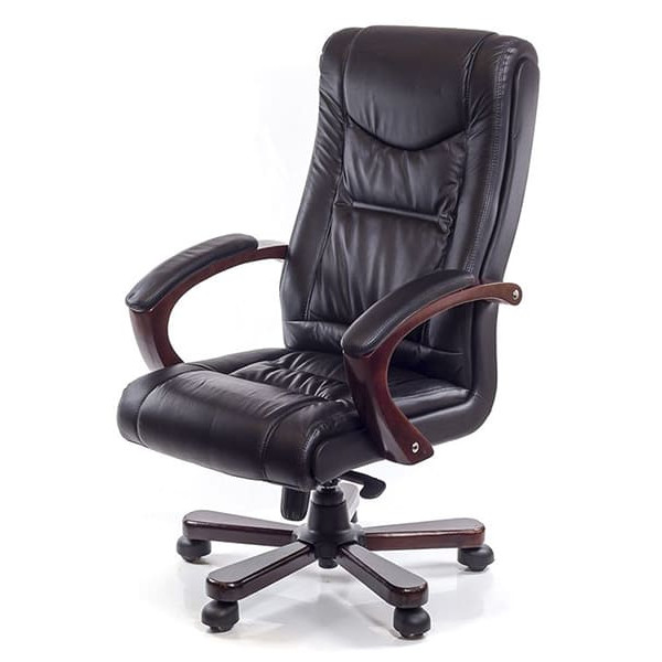 Кресло руководителя АКЛАС Артур EX MB Черный-0