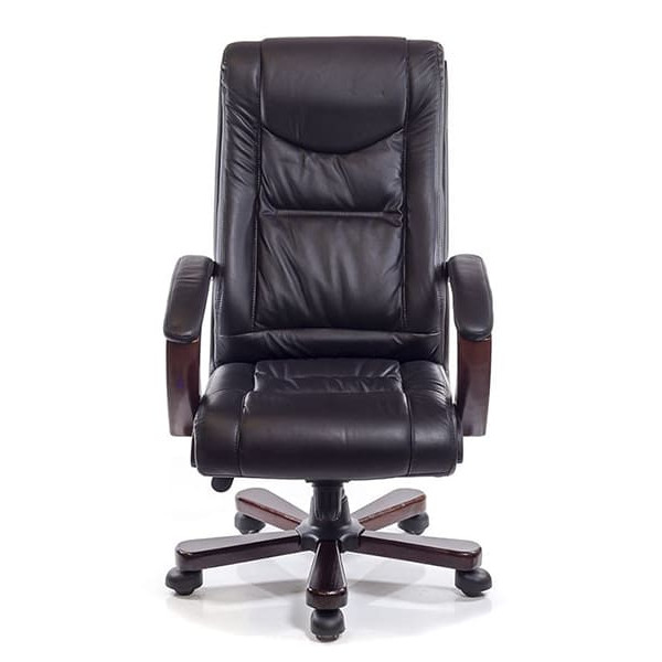 Кресло руководителя АКЛАС Артур EX MB Черный-1