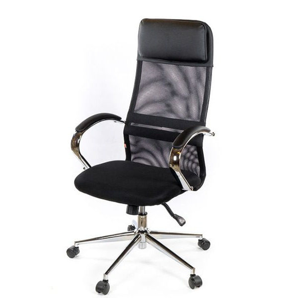 Крісло комп'ютерне АКЛАС Асигару Lux CH ANF Чорний Крісло комп'ютерне АКЛАС Асигару Lux CH ANF Чорний-0