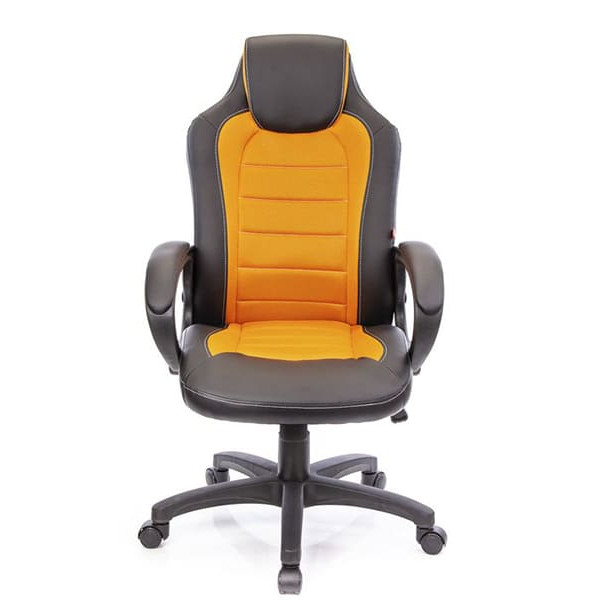 Кресло геймерское АКЛАС Астон PL TILT Оранжевый-1