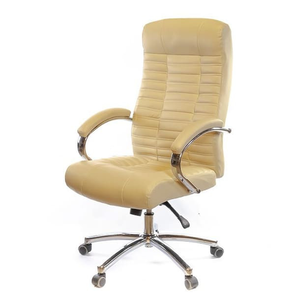 Кресло руководителя АКЛАС Атлант CH ANF Бежевый-0