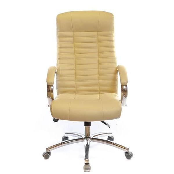 Кресло руководителя АКЛАС Атлант CH ANF Бежевый-1