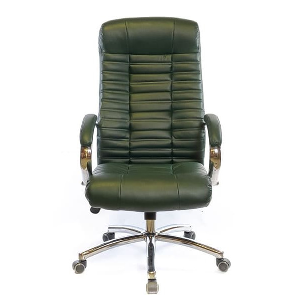 Крісло керівника АКЛАС Атлант CH ANF Темно-зелений-1