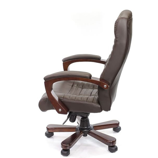 Кресло руководителя АКЛАС Атлант EX MB Коричневый-2