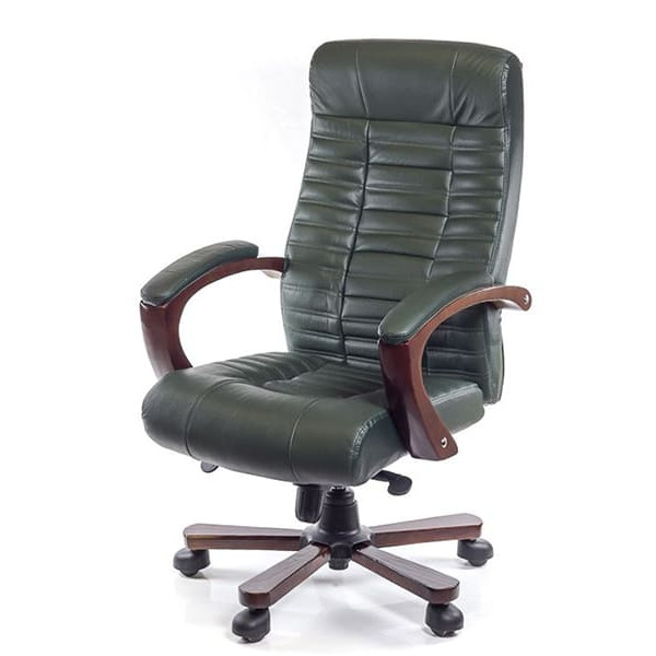 Крісло керівника АКЛАС Атлант EX MB Зелений-0