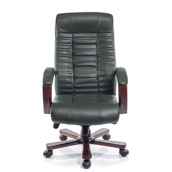 Крісло керівника АКЛАС Атлант EX MB Зелений-1