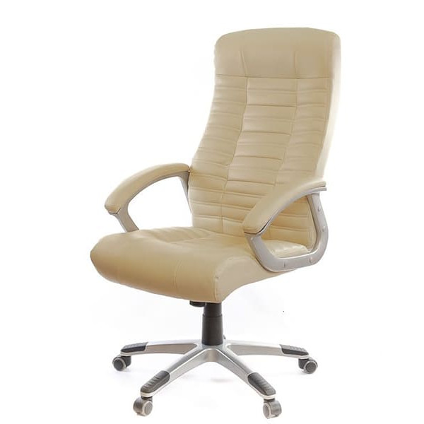 Кресло руководителя АКЛАС Атлант NEW PL TILT Бежевый-0