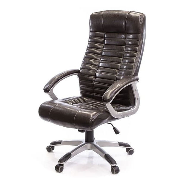 Кресло руководителя АКЛАС Атлант NEW PL TILT Коричневый-0