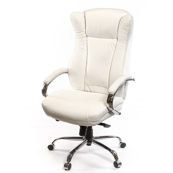 Кресло руководителя АКЛАС Бадалона CH MB Бежевый-0