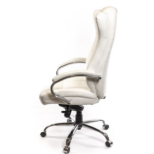 Кресло руководителя АКЛАС Бадалона CH MB Бежевый-2