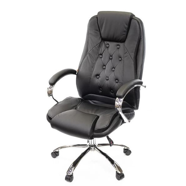 Крісло керівника АКЛАС Бешар CH ANF Чорний-0