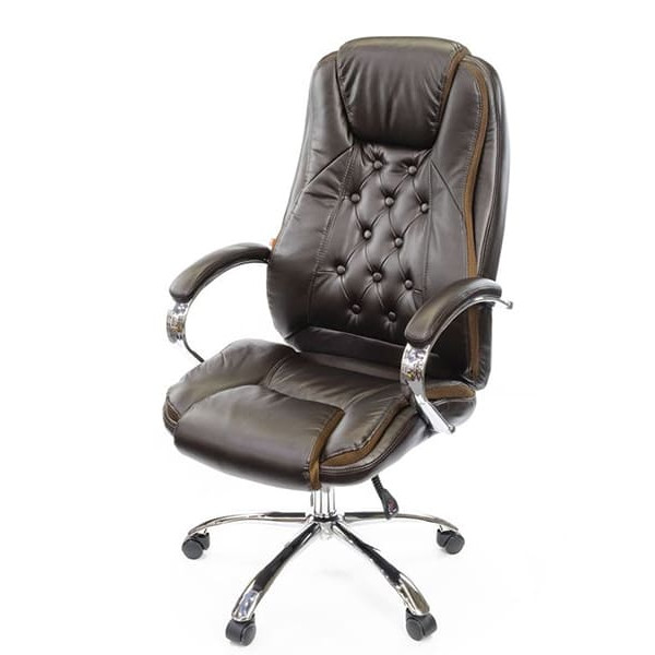 Кресло руководителя АКЛАС Бешар CH ANF Коричневый-0