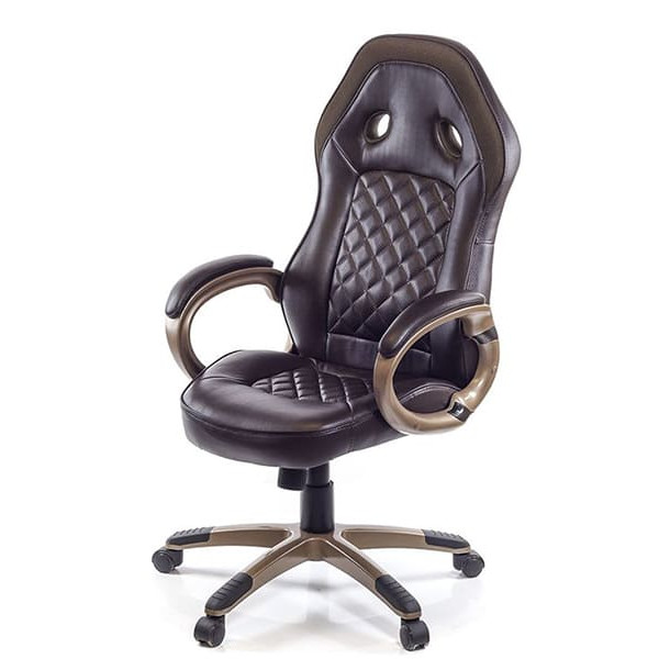 Кресло руководителя АКЛАС Блиц PL TILT Коричневый-0