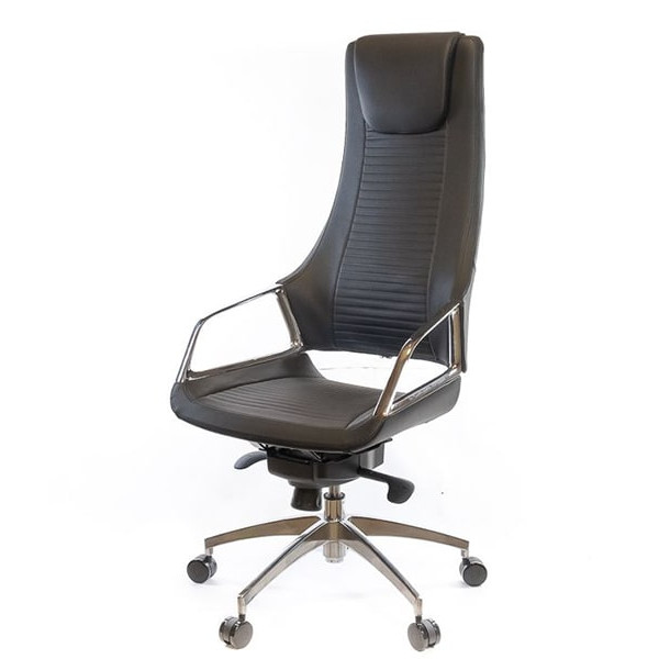 Крісло керівника АКЛАС Брістон AL MB Чорний-0