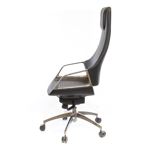 Крісло керівника АКЛАС Брістон AL MB Чорний-2