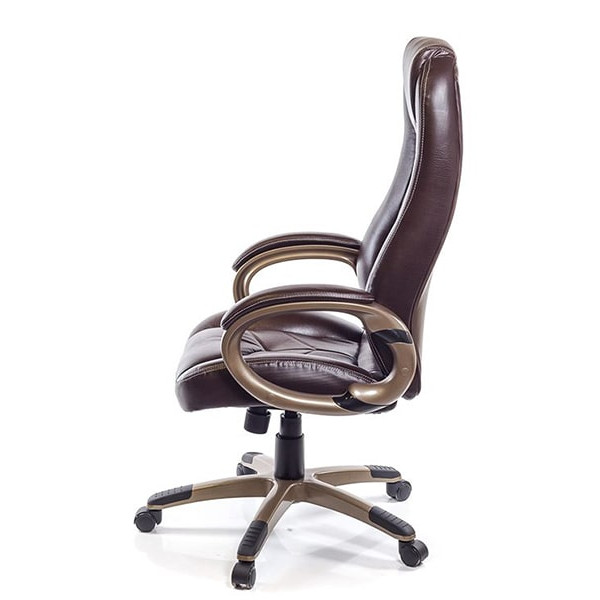 Кресло руководителя АКЛАС Брук PL TILT Коричневый-2