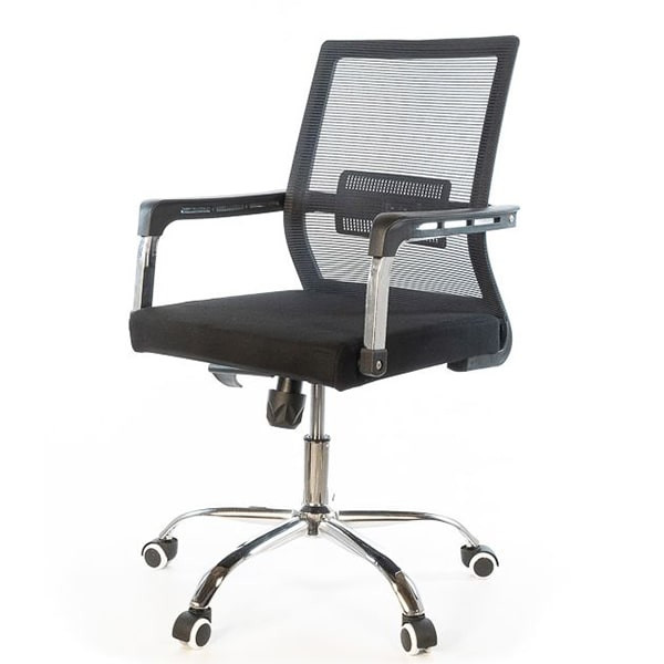 Кресло компьютерное АКЛАС Бруно Мэш СН TILT Чёрный Кресло компьютерное АКЛАС Бруно Мэш СН TILT Чёрный-0