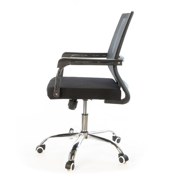 Кресло компьютерное АКЛАС Бруно Мэш СН TILT Чёрный Кресло компьютерное АКЛАС Бруно Мэш СН TILT Чёрный-2