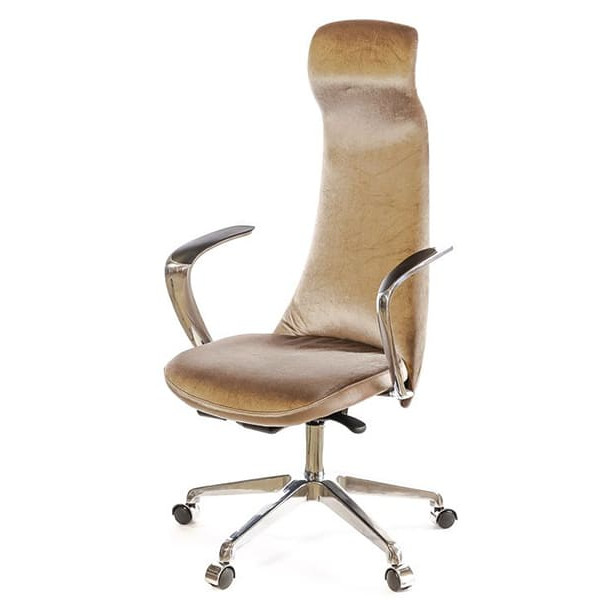 Кресло руководителя АКЛАС Челлини AL SR Коричневый-0