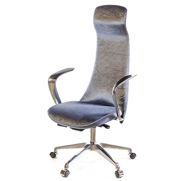 Крісло керівника АКЛАС Челліні AL SR Синій-0