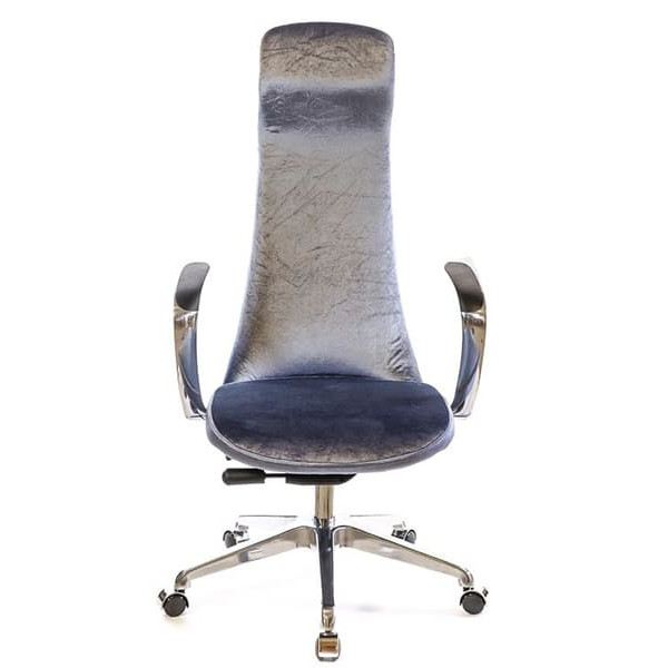 Крісло керівника АКЛАС Челліні AL SR Синій-1
