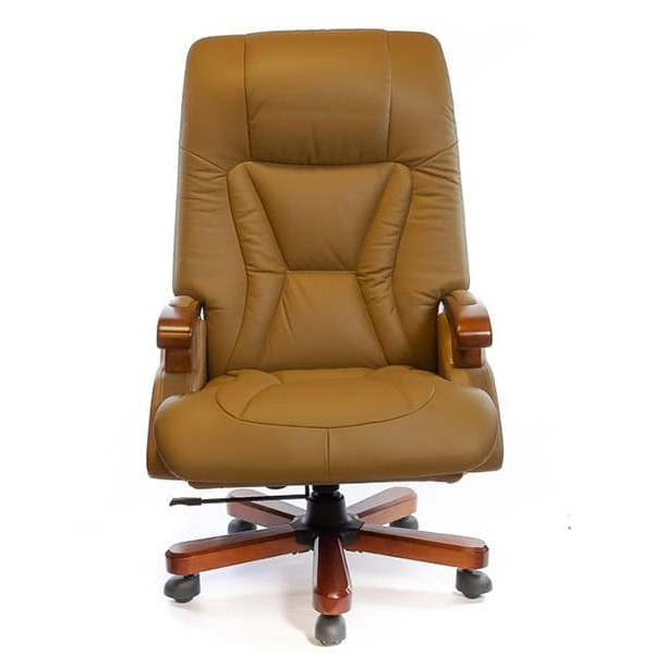 Кресло руководителя АКЛАС Деваро EX RL Бежевый-1