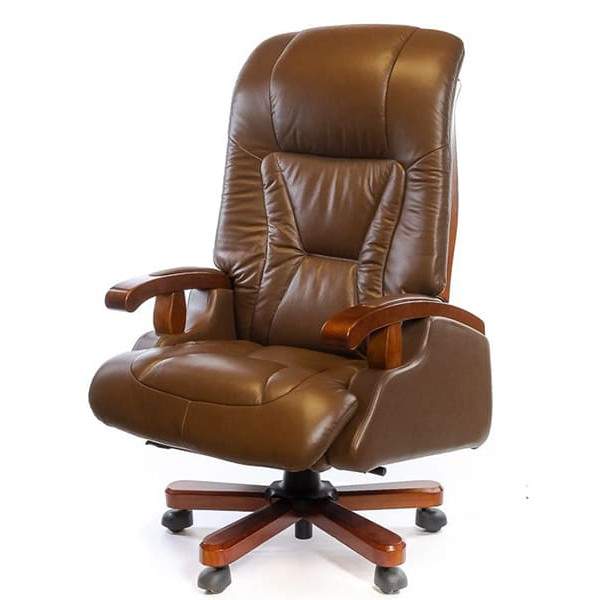 Крісло керівника Аклас Деваро EX RL Коричневий-0