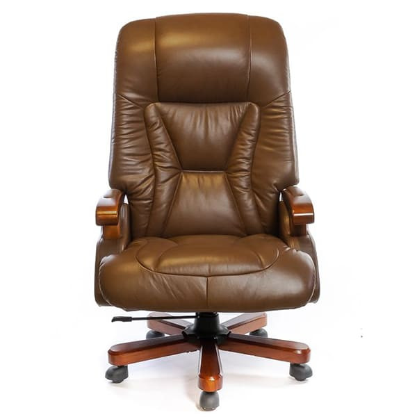 Крісло керівника Аклас Деваро EX RL Коричневий-1