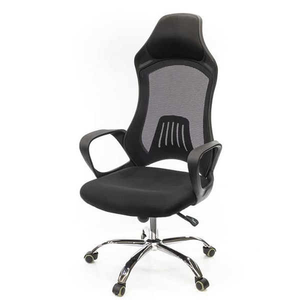 Кресло компьютерное АКЛАС Дорос CH ANF Чёрный Кресло компьютерное АКЛАС Дорос CH ANF Чёрный-0