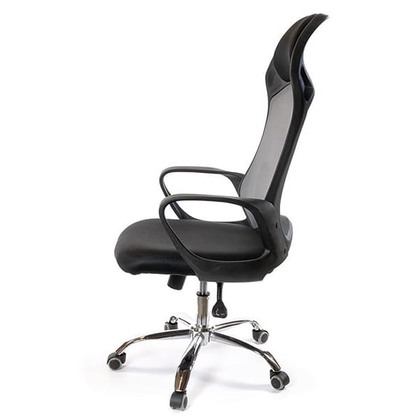 Кресло компьютерное АКЛАС Дорос CH ANF Чёрно-серый-2