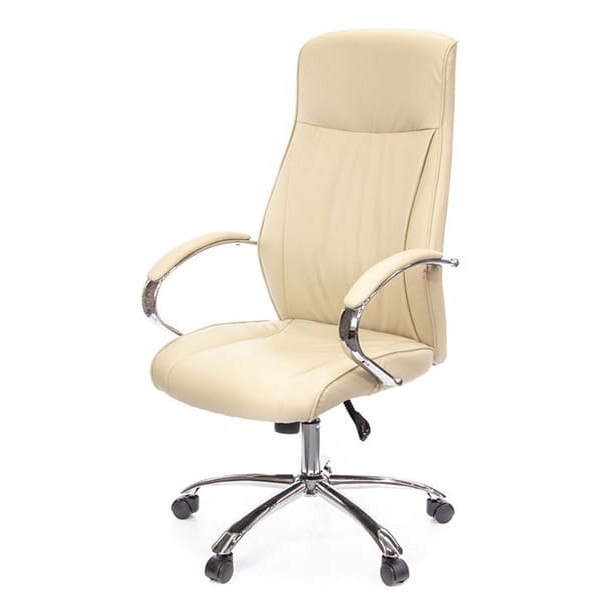 Кресло руководителя АКЛАС Дрим CH ANF Бежевый-0