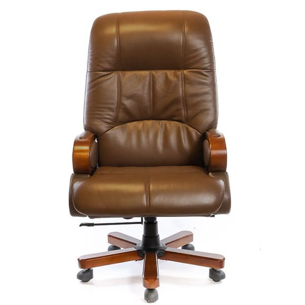 Крісло керівника Аклас Едісон EX RL Коричневий-1