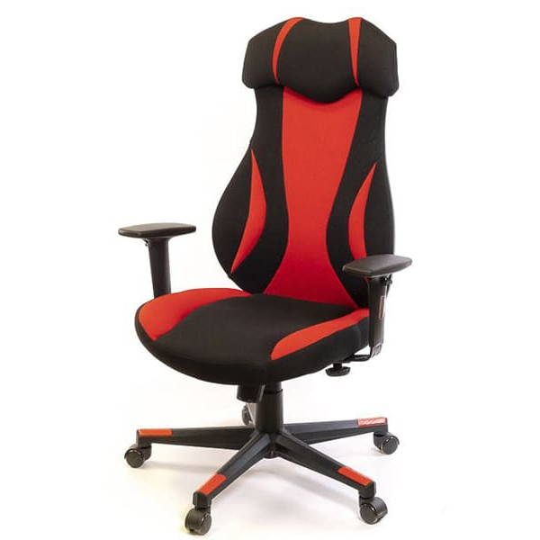 Крісло геймерське АКЛАС Епсилон PL SR Чорно-червоний-0