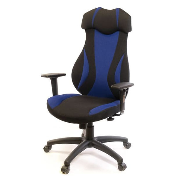 Крісло геймерське АКЛАС Епсилон PL SR Чорно-синій-0