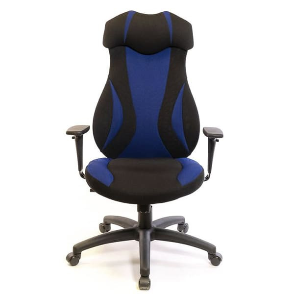 Крісло геймерське АКЛАС Епсилон PL SR Чорно-синій-1