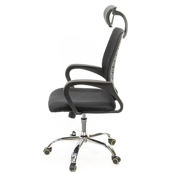 Кресло компьютерное АКЛАС Фиджи HR TILT Чёрный Кресло компьютерное АКЛАС Фиджи HR TILT Чёрный-2