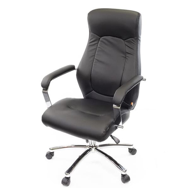 Кресло руководителя АКЛАС Фьюри CH ANF Чёрный-0