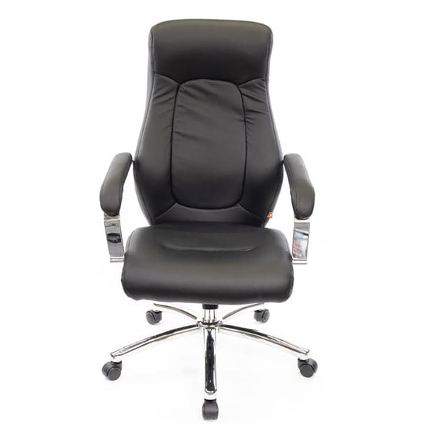 Кресло руководителя АКЛАС Фьюри CH ANF Чёрный-1