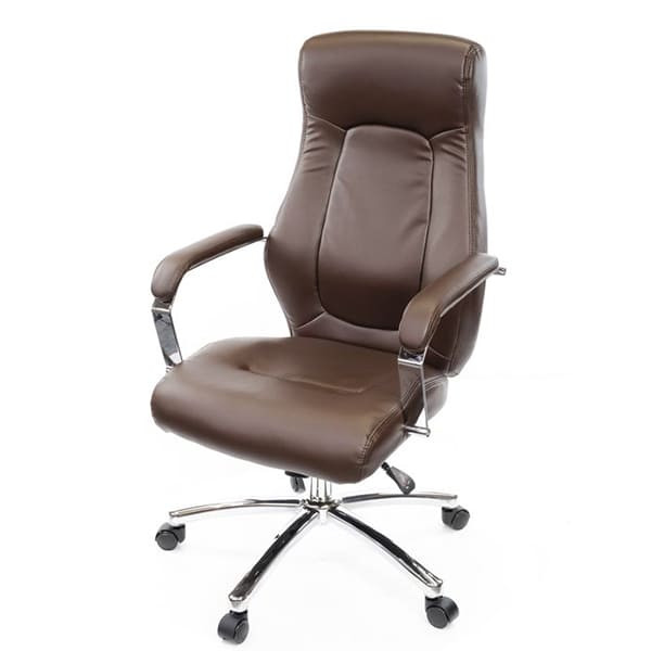 Кресло руководителя АКЛАС Фьюри CH ANF Коричневый-0