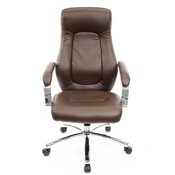 Кресло руководителя АКЛАС Фьюри CH ANF Коричневый-1