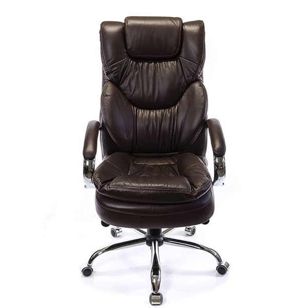 Крісло керівника АКЛАС Флорида CH MB Коричневий-1