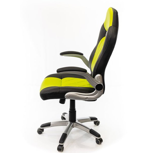 Крісло геймерське АКЛАС Форсаж 8 PL GTR TILT Чорно-салатовий-2