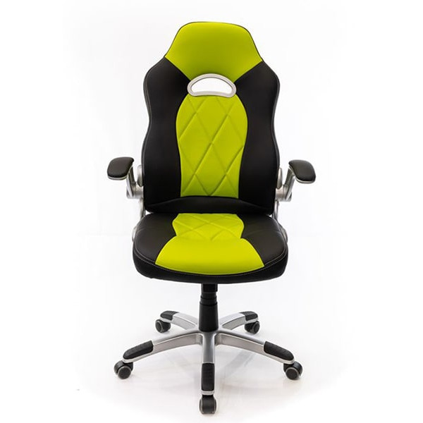 Крісло геймерське АКЛАС Форсаж 8 PL GTR TILT Чорно-салатовий-1